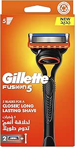 Gillette Fusion 5 Men’s Razor 1 Handle + 2 Blades