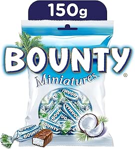 Bounty Miniatures Milk Chocolate Mini Bars 150g