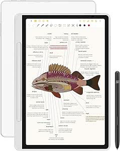 XPPen 3 in 1 Color Digital Notebook 10.95” Paper Note Taking Tablet with 16384 Pressure Levels Battey-Free X3 Pro Pencil 2 Magnetic Folio 6+128GB Magic Note Pad for Writing/Reading/Meeting/Study