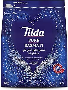 Tilda Pure Original Basmati Rice, 5kg