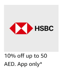 HSBC – Extra savings on Amazon
