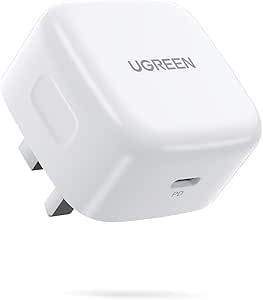 UGREEN iPhone 16 USB C Charger PD 20W Fast Type C Mobile Charger Adapter Plug Type C Universal Travel Adapter Compatible for iPhone 16 SE/16 Pro/16 Plus /16 Pro Max, 15/14 Series and More