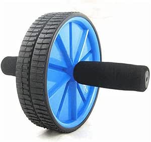 Dubai Gallery Fitness Equipment -Sporting Goods Ab Wheel Power Roller 18.5Cm 18.5 Cm Black/Blue