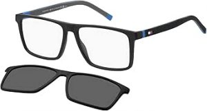 Tommy Hilfiger Mens Th 2086/Cs Sunglasses, Matte Black, 56, Matt Black, 56