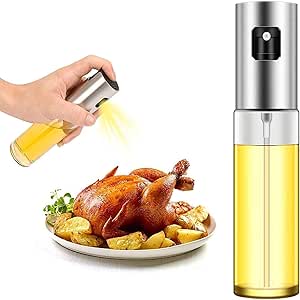 PUZMUG ARTC Oil Sprayer for Cooking, Olive Oil Sprayer Mister, Olive Oil Spray Bottle, Olive Oil Spray for Salad, BBQ, Kitchen Baking, Roasting