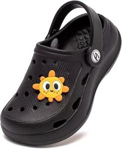 HOBIBIAR Boys Girls Classic Clogs Beach Shoes All Seasons Universal Kids Toddler Sandals Lightweight Shoes for Kids