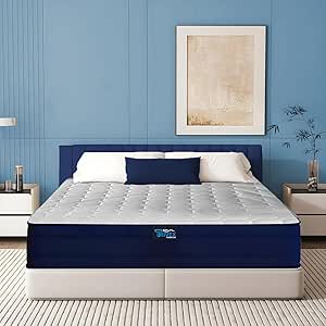 Trivex Double Bed Medical Mattress, 20cm Thick, Provides Robust Support, Promotes Healthy Spinal Alignment, Ensures Deep and Refreshing Sleep, Relieves Shoulder and Neck Stress (150x 200x 20)